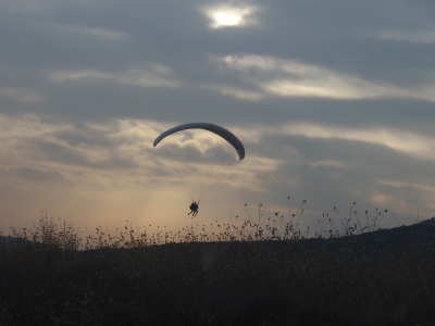 Fotografia d'un parapent